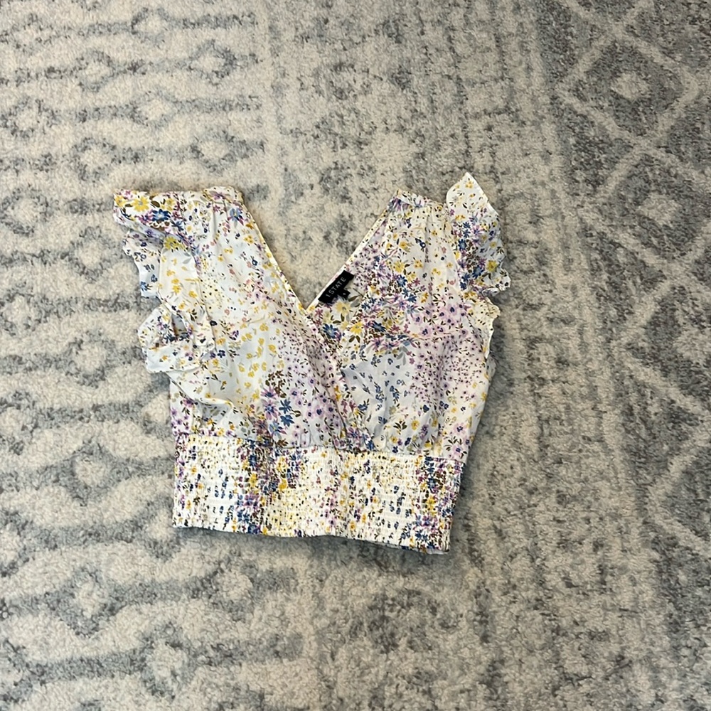 1.State Floral Top